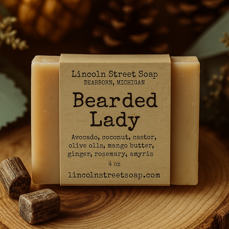 Bearded Lady – Shampoo + Shave Bar