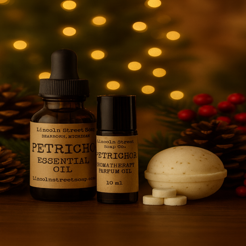 Petrichor Aromatherapy Blend • Earth-Fresh · Quiet · Restorative