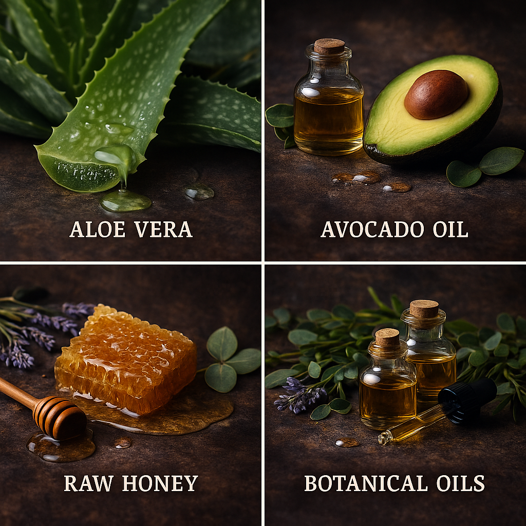 Scalp Renewal Serum – Aloe, Honey & Botanical Oils