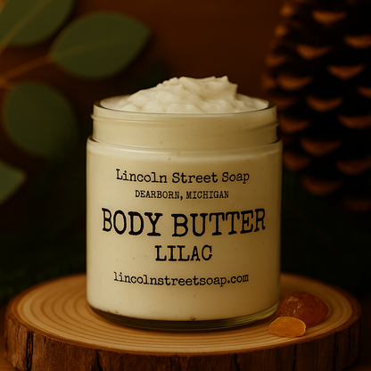 Lilac Bar Soap – Moisturizing Handmade Soap with Shea Butter & Plant Oils