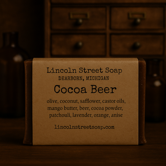 Cocoa Beer Soap – Nourishing • Balancing • Revitalizing