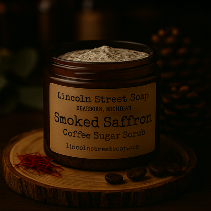 Smoked Saffron – Birch Tar, Tobacco & Warm Resin Aroma