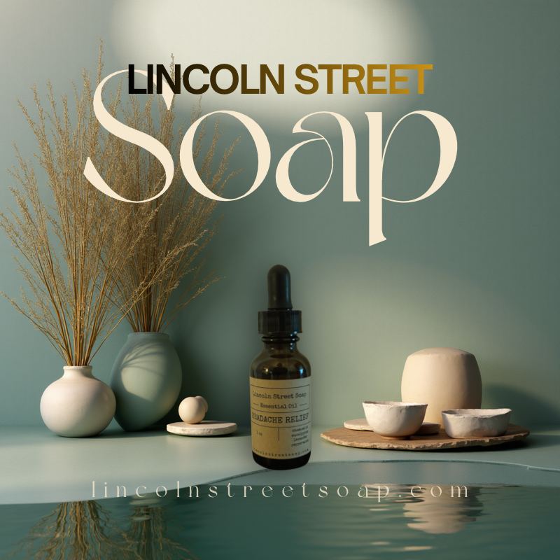 Headache Relief Aromatherapy – Natural Tension & Stress Support by Lincoln Street Soap Co.