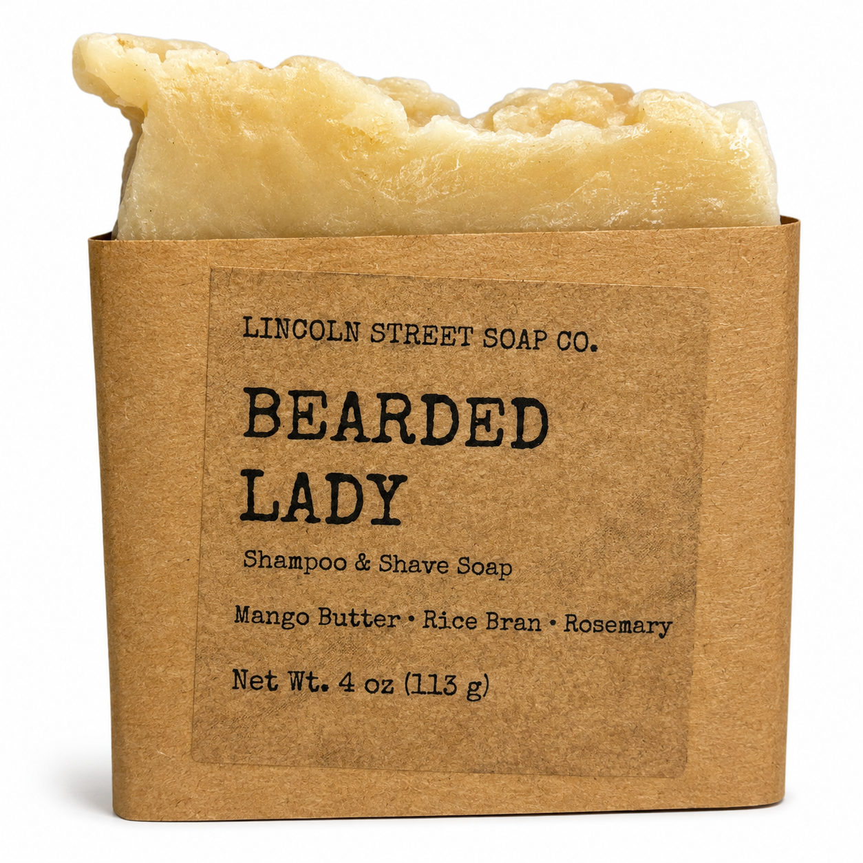 Bearded Lady – Shampoo + Shave Bar