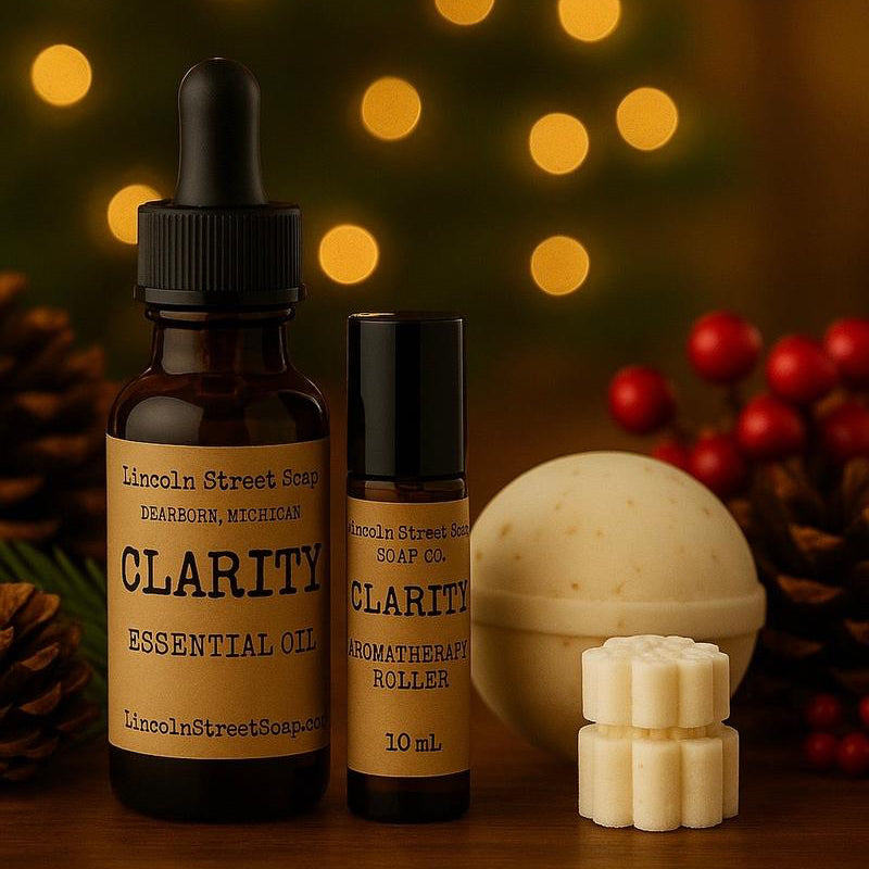 Clarity Aromatherapy Blend – Focus • Fresh • Uplifting