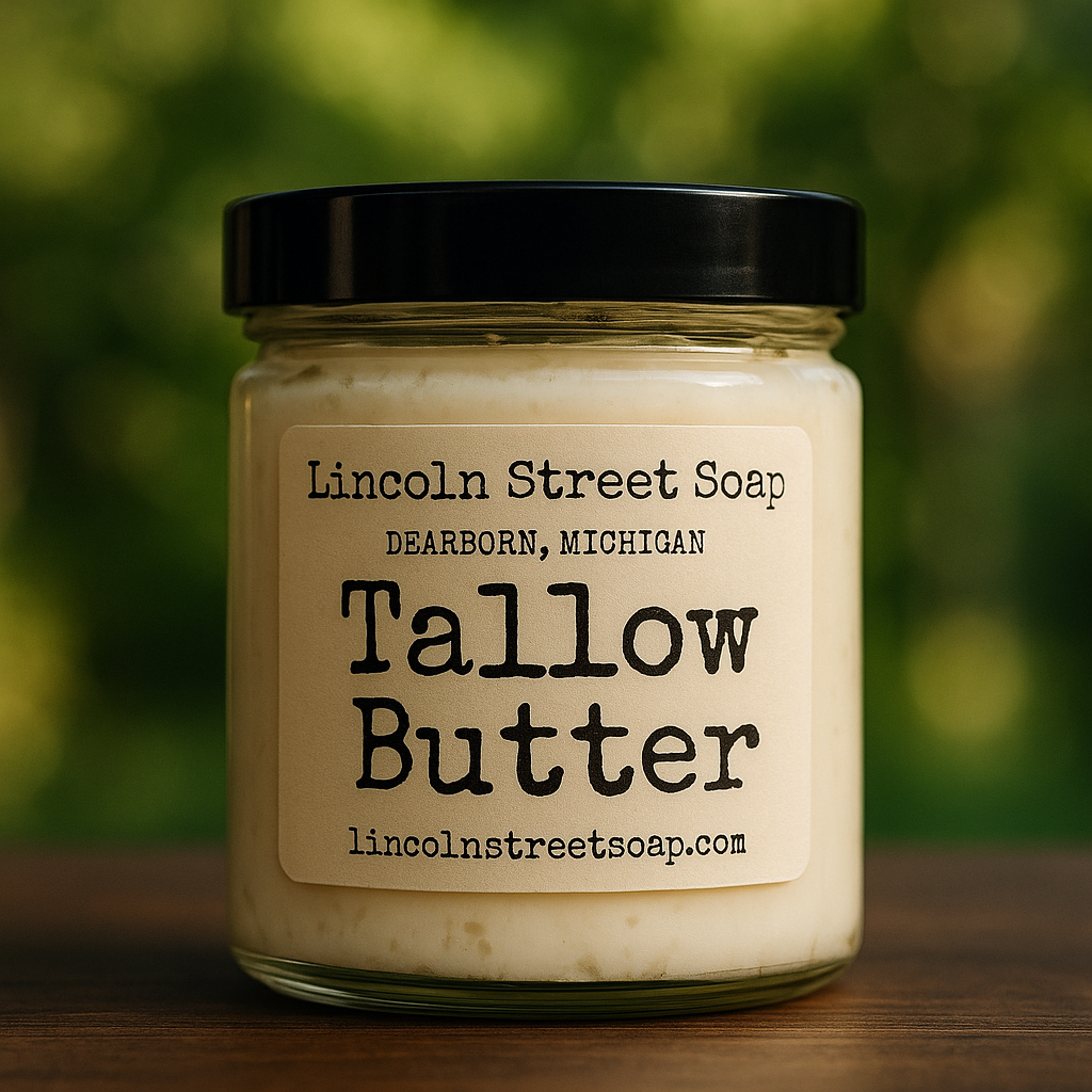 Whipped Tallow Body Butter – Grass-Fed, Ultra-Nourishing Moisturizer for Dry & Sensitive Skin (4 oz)