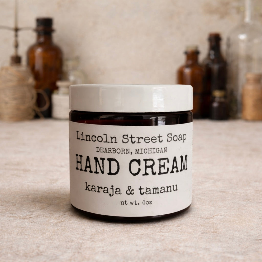 Karanja Hand Cream | Deep Repair Botanical Hand Balm with Karanja Oil & Cocoa Butter