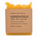 Honeysuckle Handmade Bar Soap | Floral Artisan Soap for Hands Face & Body | 4 oz
