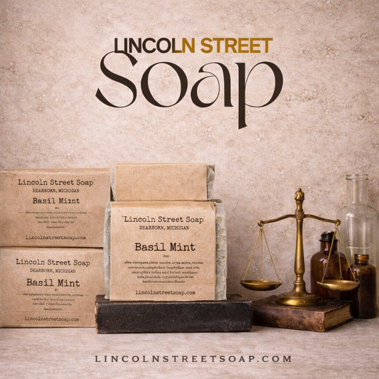 Basil Mint Botanical Bar Soap | French Clay, Tamanu Oil & Essential Oils