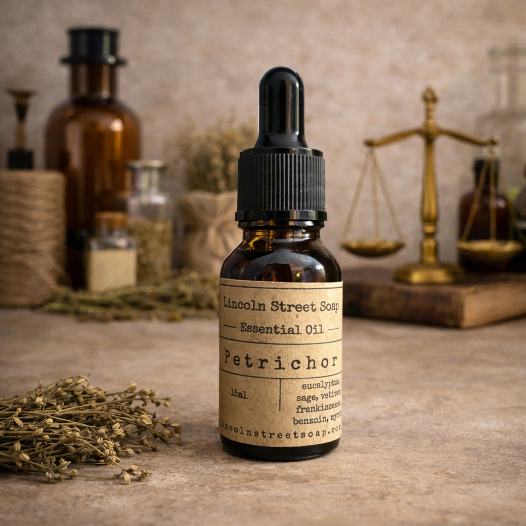 Petrichor Aromatherapy Blend  • Earth-Fresh · Quiet · Restorative