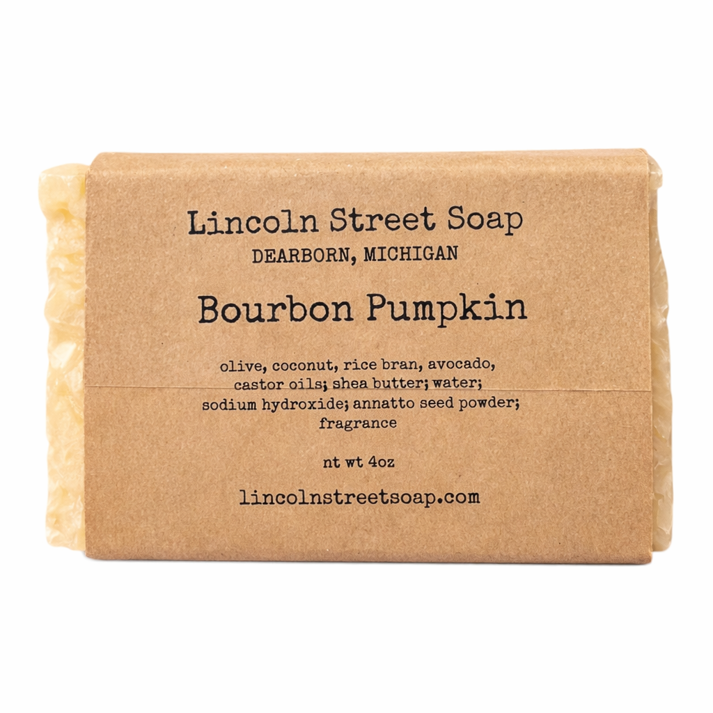 Bourbon Pumpkin · Creamy Bar Soap
