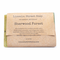 Sherwood Forest Bar Soap – Woodland Cedar, Fir & Birch | Detoxifying Chlorella + Exfoliating Coffee | Handmade Hempseed & Kokum Butter Soap