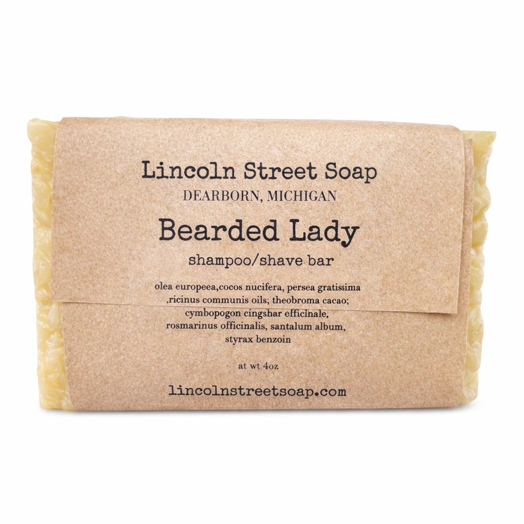 Bearded Lady – Shampoo + Shave Bar