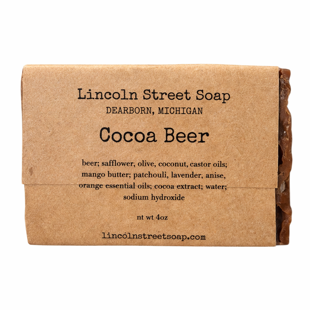Cocoa Beer Soap – Nourishing • Balancing • Revitalizing