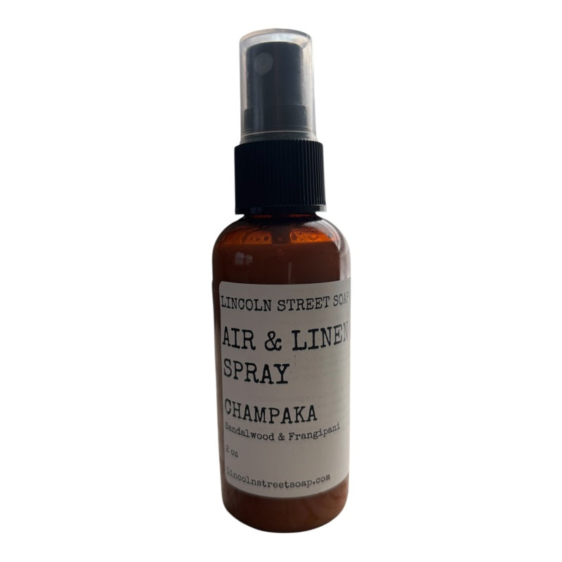 Luxury Linen & Air Spray | Natural Home Fragrance Mist | Fabric & Room Spray | Long-Lasting Botanical Scent | 2 oz