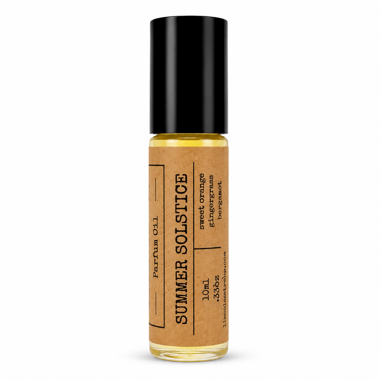 Summer Solstice Parfum Oil | Citrus & Frankincense Botanical Perfume Roller