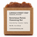 Devereaux Facial Cleansing Bar | Botanical Clay Face Soap with Jasmine & Vetiver (4 oz)