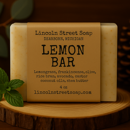 Lemon Bar — Lemongrass & Frankincense