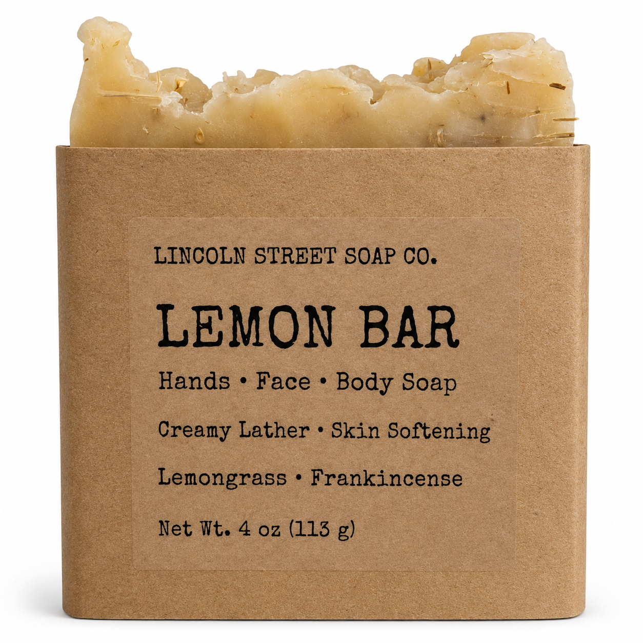 Lemon Bar — Lemongrass & Frankincense