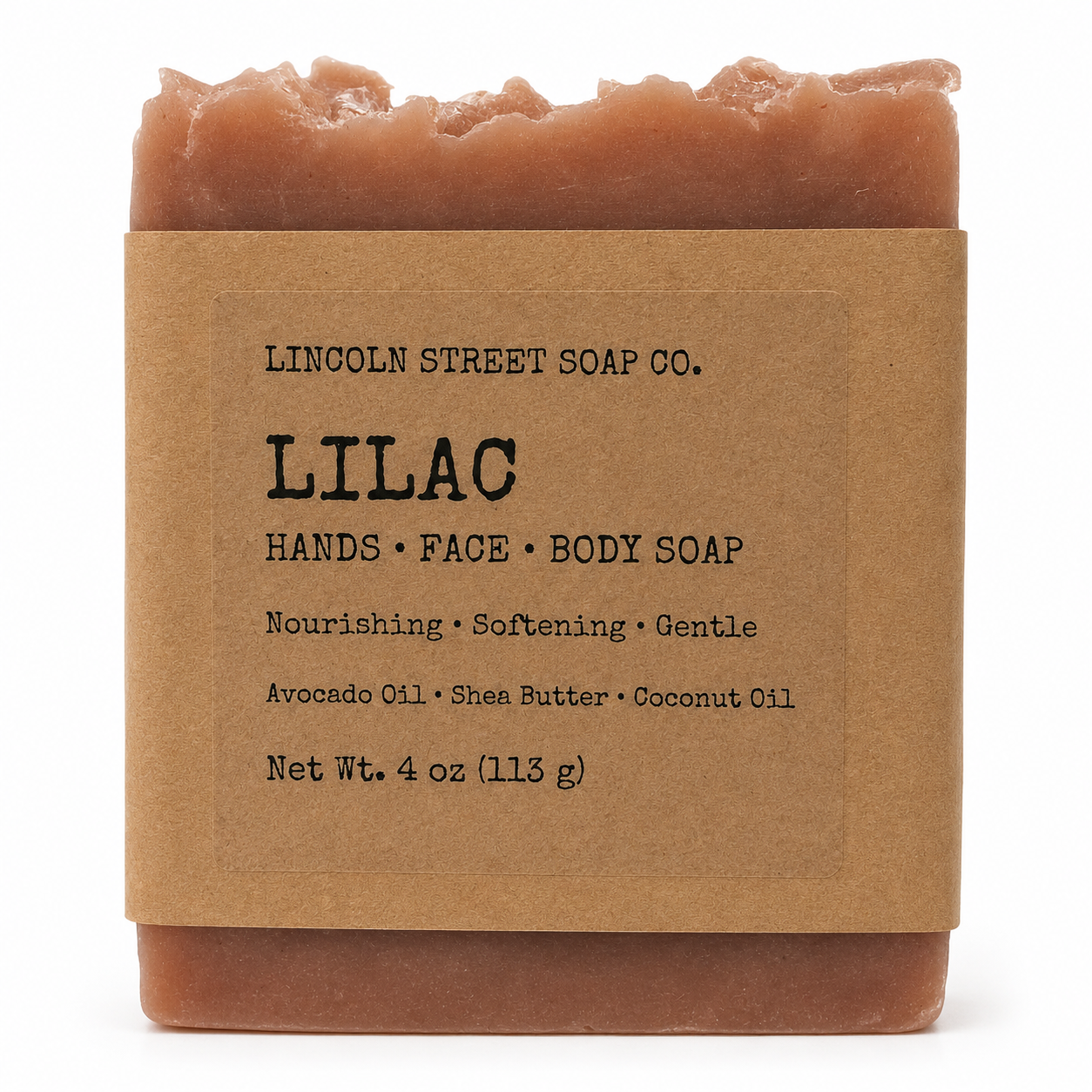 Lilac Bar Soap – Moisturizing Handmade Soap with Shea Butter & Plant Oils