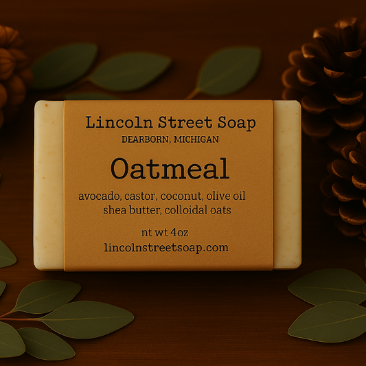 Oatmeal – Gentle Exfoliating Handmade Soap