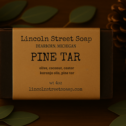 Pine Tar · Traditional Medicinal Bar Soap ·