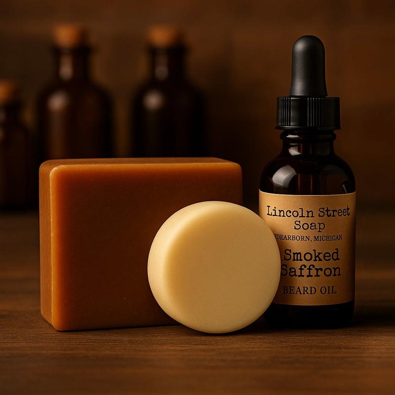 Smoked Saffron – Birch Tar, Tobacco & Warm Resin Aroma