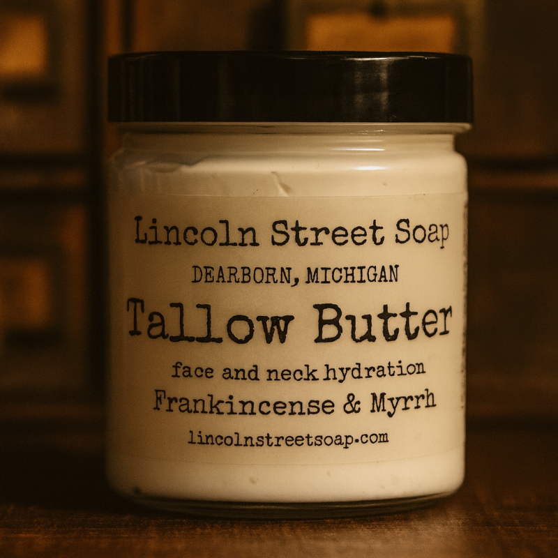 Whipped Tallow Body Butter – Grass-Fed, Ultra-Nourishing Moisturizer for Dry & Sensitive Skin (4 oz)