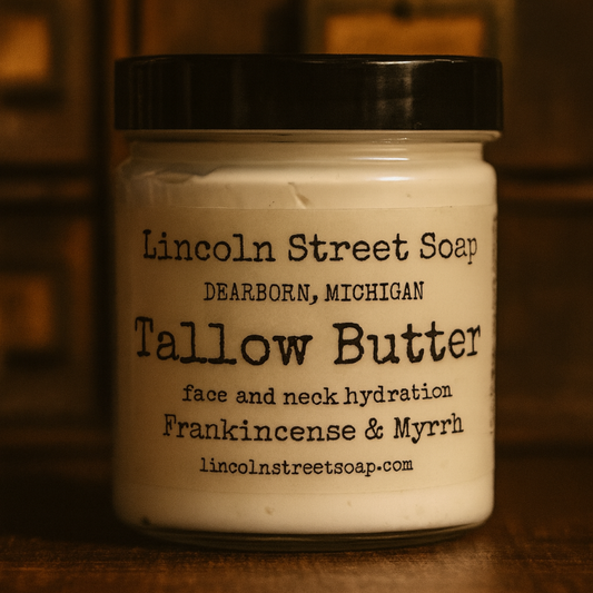 Whipped Tallow Body Butter – Grass-Fed, Ultra-Nourishing Moisturizer for Dry & Sensitive Skin (4 oz)