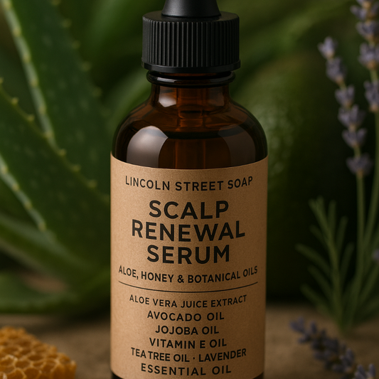 Scalp Renewal Serum – Aloe, Honey & Botanical Oils