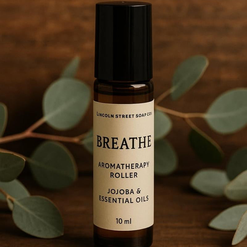 Breathe Essential Oil Blend – Lemon, Peppermint, Rosemary & Eucalyptus for Respiratory Support